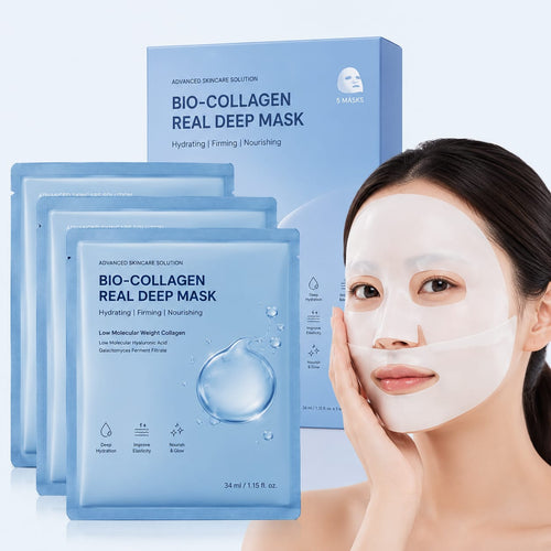 Korean Glass Skin Mask For Deep Hydration Wrapping Peel Off Facial Mask Pack (Pack of 4)